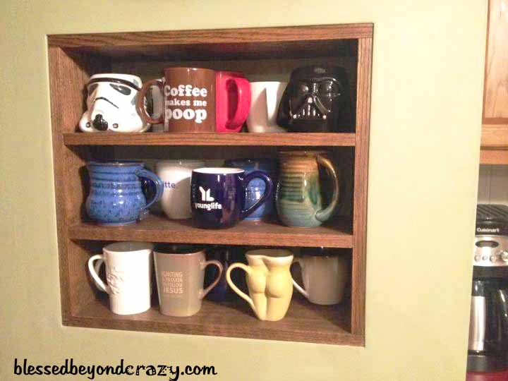 coffee shelf