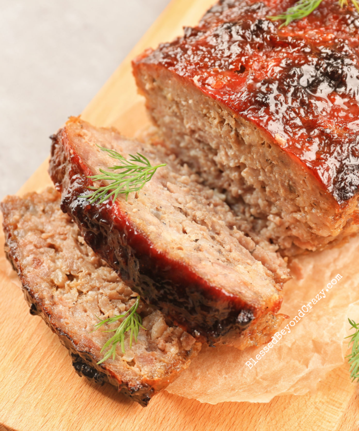 Smoked BBQ Meatloaf (GF)