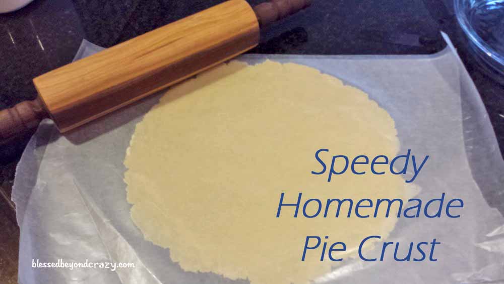 easy homemade pie crust