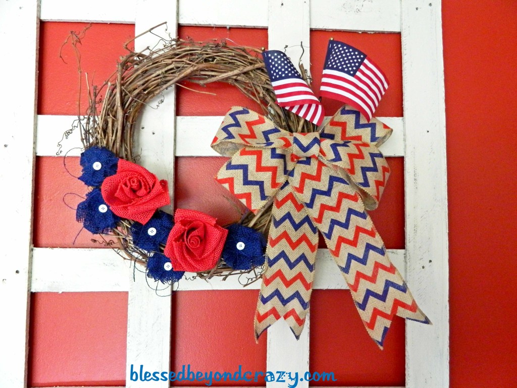 patriotic wreath