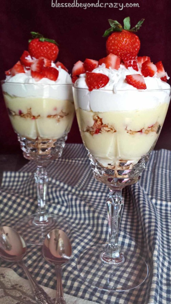 strawberry parfait