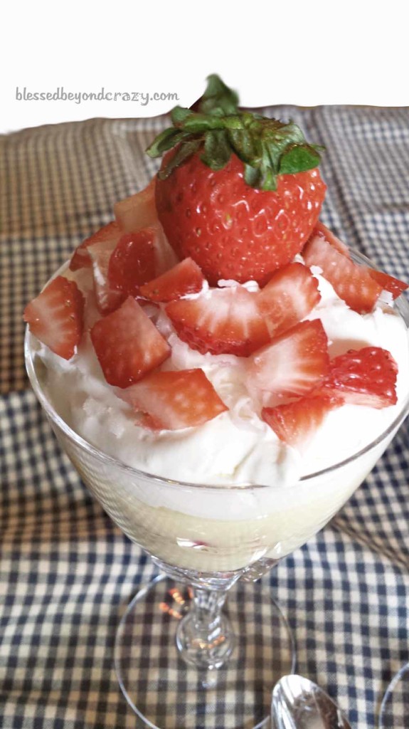 strawberry parfait