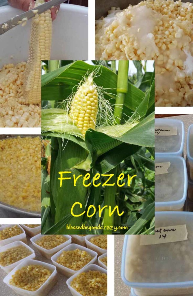 Home to make FREEZER CORN 