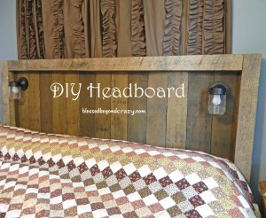 headboard made from pallets