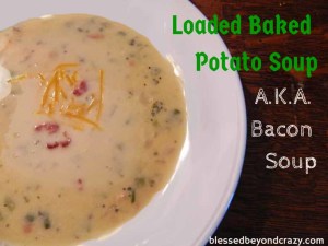 Loaded Baked Potato Soup