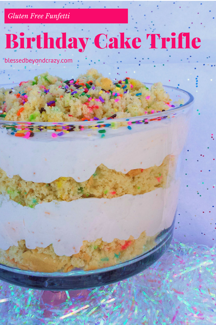 Funfetti Birthday Cake Trifle