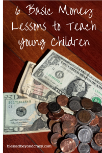 6 Basic Money Lessons to Teach Young