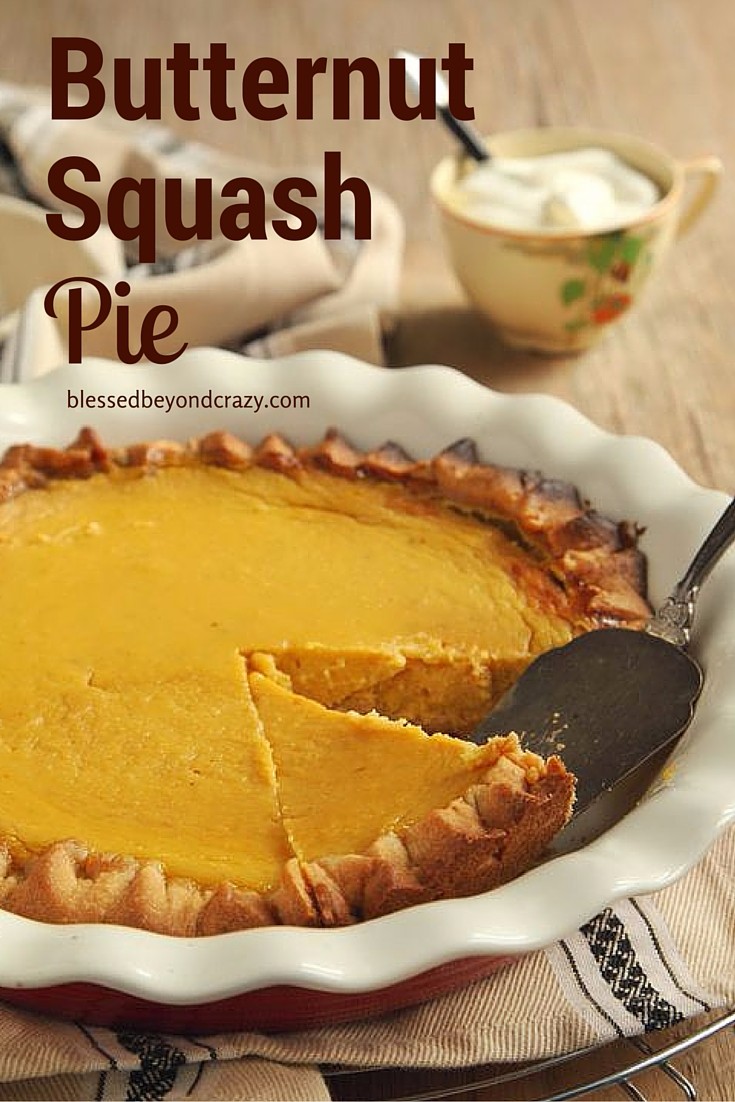 Butternut Squash Pie