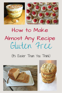Learn how to make almost any recipe gluten free