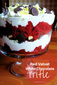 Red Velvet White Chocolate Trifle