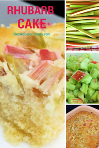 Rhubarb Cake