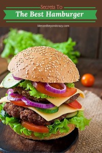 Secret To The Best Hamburgers 10