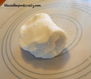 bakingsoda and cornstarch dough