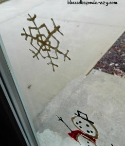 christmas window stickers