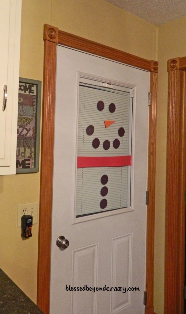 snowman door