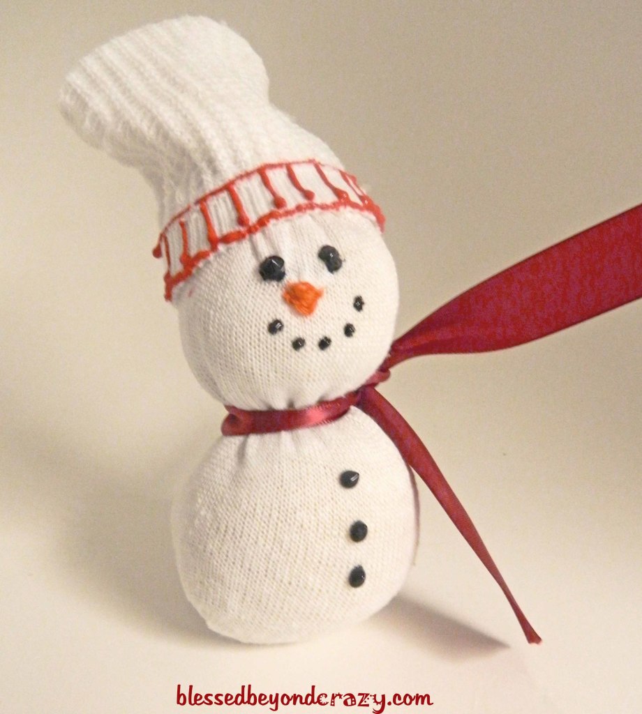 sock snowman