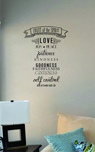 fruit of the spirit wall decal