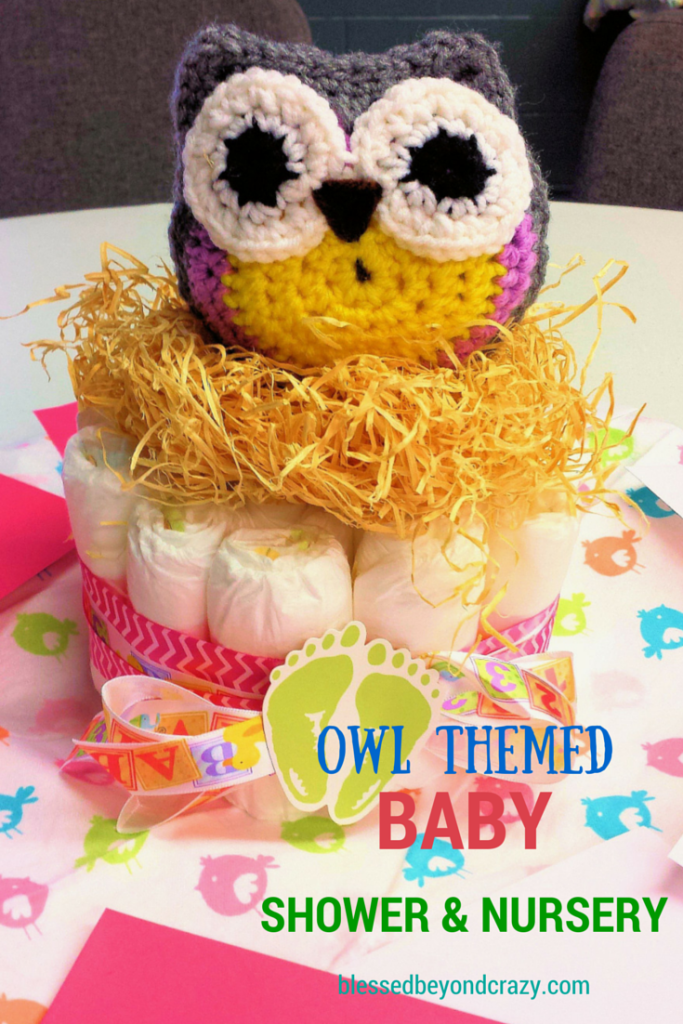 Owl Theme Baby Shower And Nursery