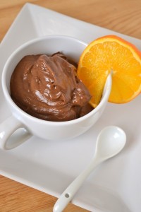 chocolate avocado pudding