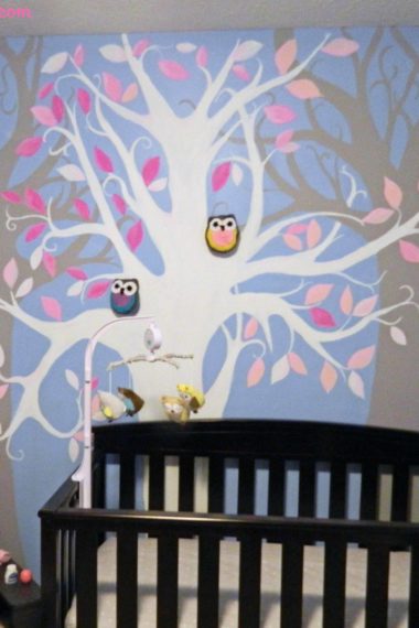 Owl themed hot sale baby room