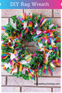 DIY Rag Wreath 1