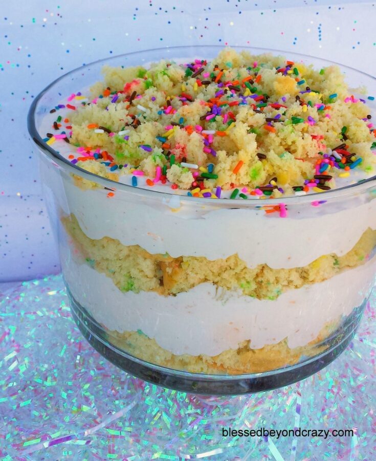 Birthday Cake Trifle (GF)