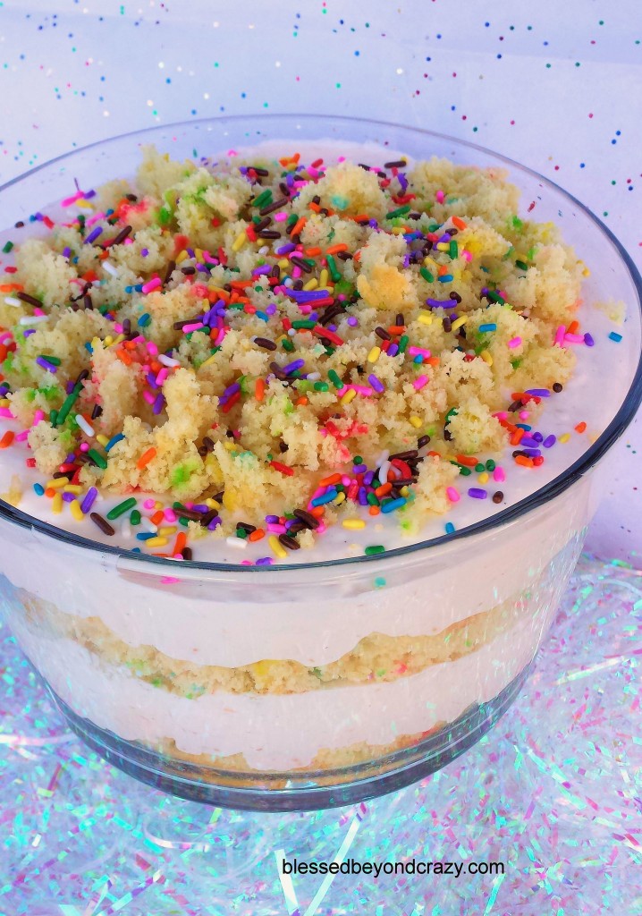 Funfetti Birthday Cake Trifle 7