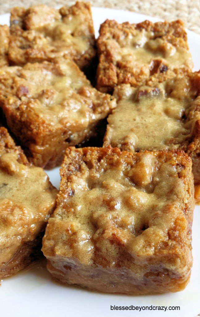 Cinnamon Raisin Custard Squares 4