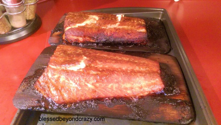 Cedar Plank Smoked Salmon
