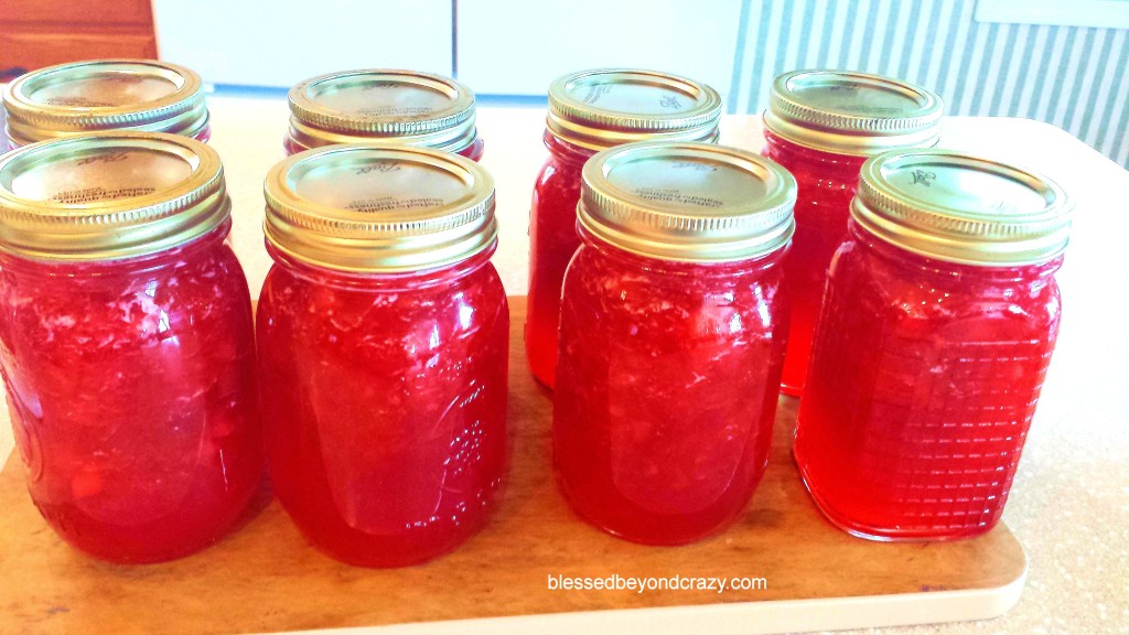 Homemade Rhurbarb Strawberry Pineapple Jam