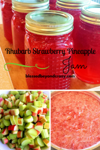 Rhubarb Strawberry Pineapple Jam 2