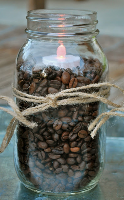 Coffee Mason Jar Decor