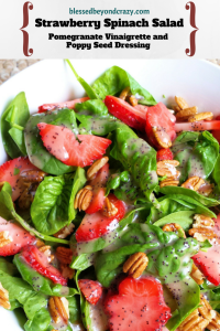 Strawberry Spinach Salad 