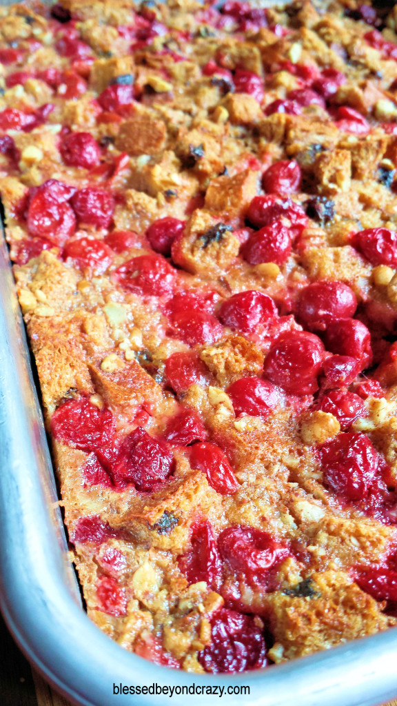 Isaac's Bourbon and Cherry Bread Pudding 4