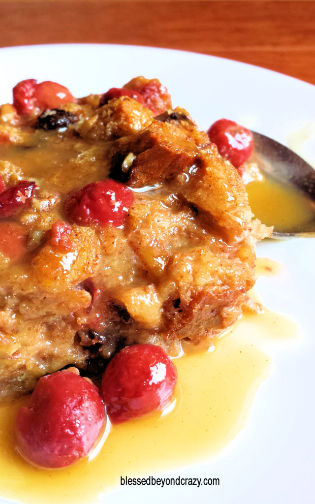 Isaac's Bourbon and Cherry Bread Pudding 2