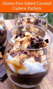 Salted Caramel Cashew Parfaits