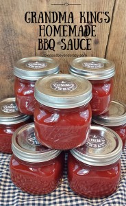 Grandma King's Homemade BBQ Sauce 5