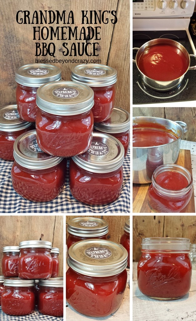 Grandma King's Homemade BBQ Sauce 6