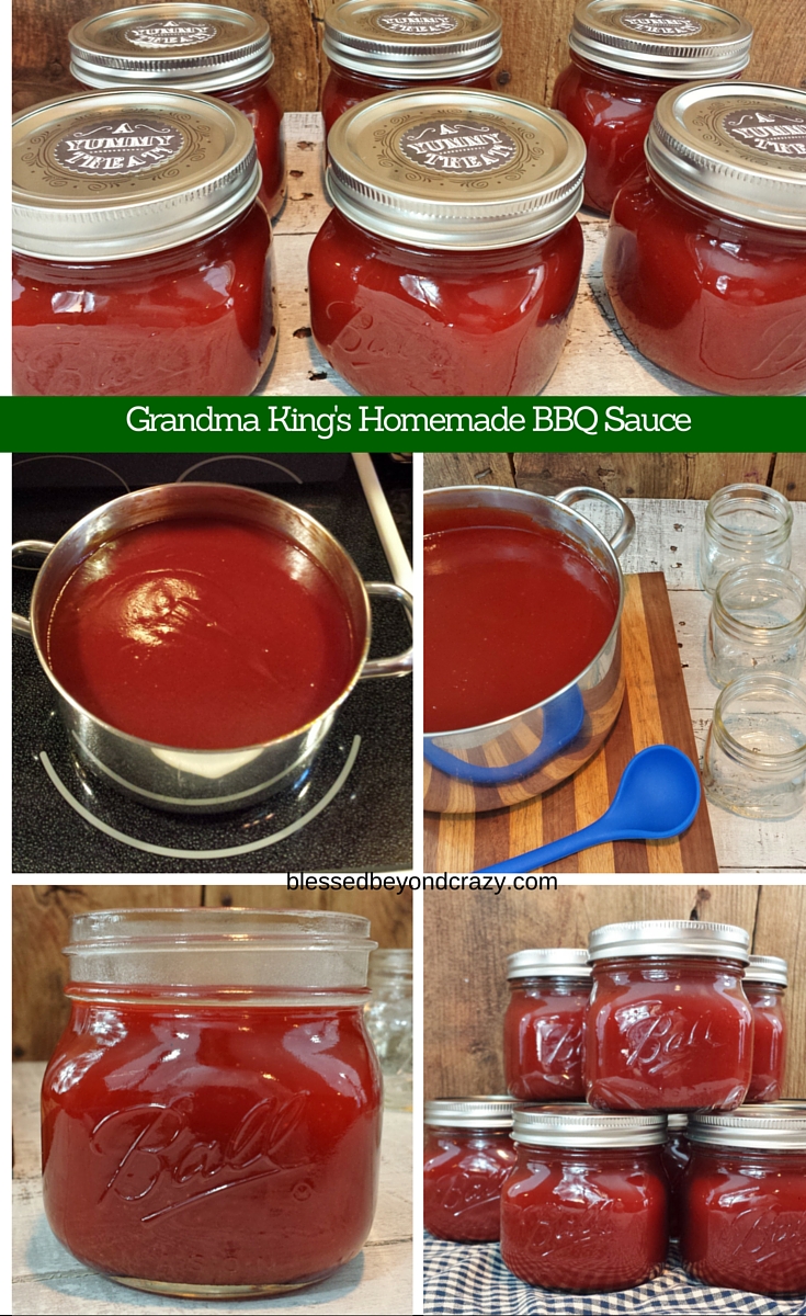 Grandma King's Homemade BBQ Sauce 7