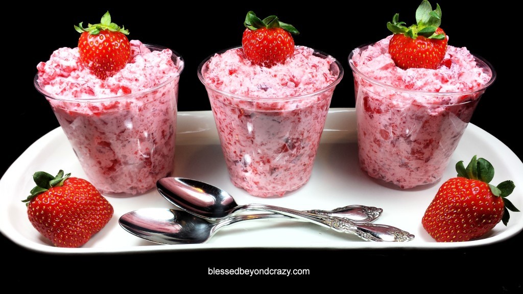 3 Ingredient Strawberry Dessert