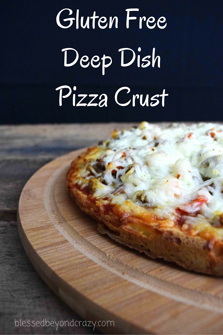 Deep Dish Pizza Recipe (Homemade Crust) - Crazy for Crust