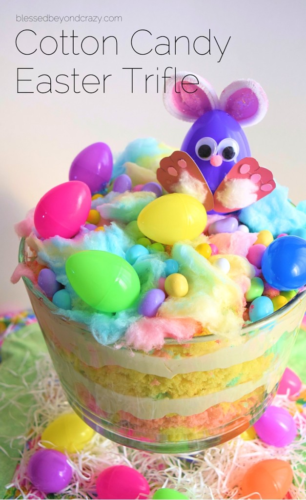 Cotton Candy Easter Trifle 4