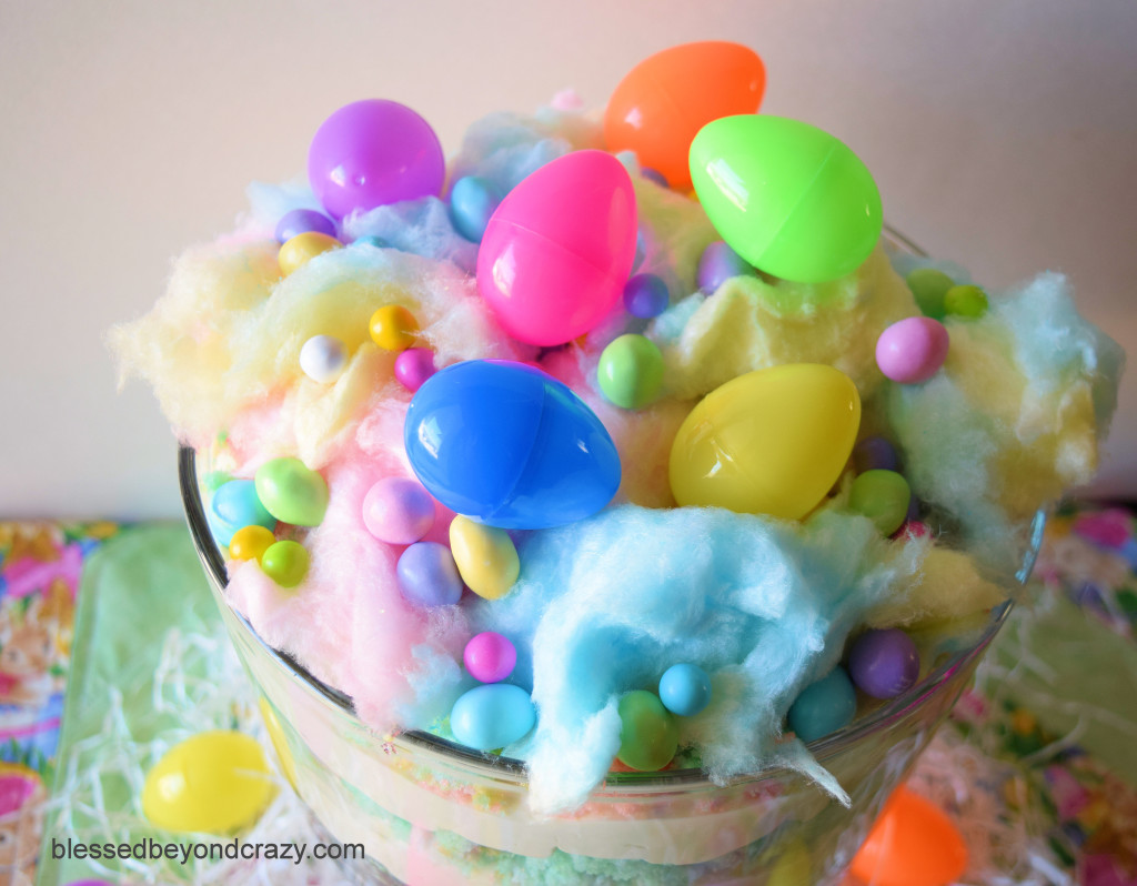 Cotton Candy Easter Trifle 3
