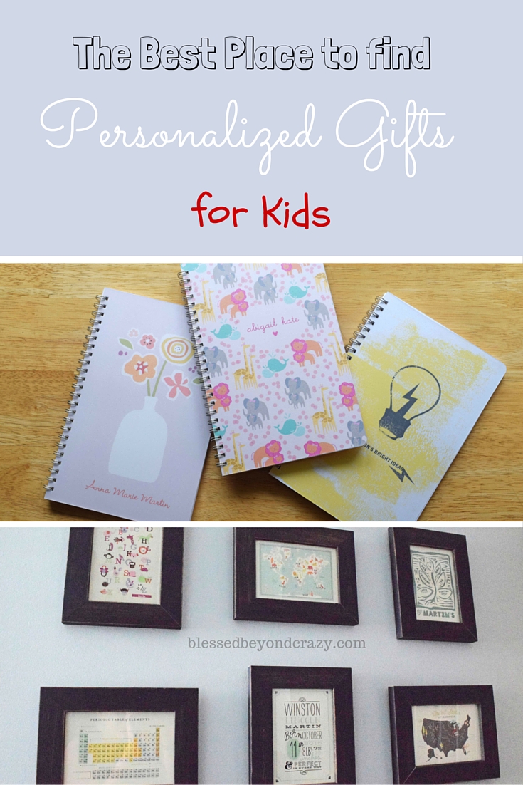 Monogrammed gifts best sale for kids