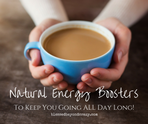 Natural Energy Boosters