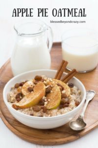 apple pie oatmeal