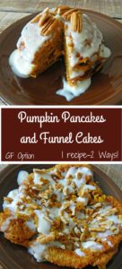 Pumpkin Pancakes & Funnel Cakes