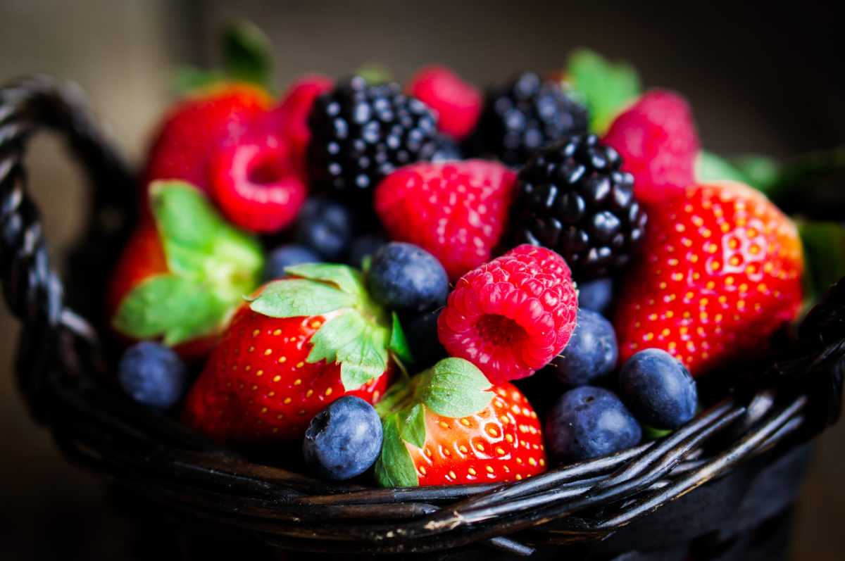 Mix of fresh berries 