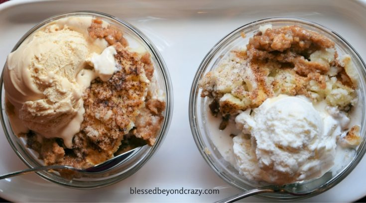 Apple Pecan Dump Cake with GF Option