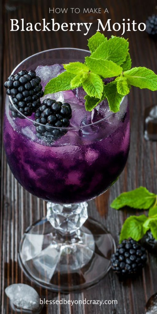 Brombeer-Mojito